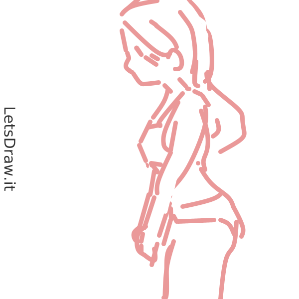 How To Draw Female 1armfjadn Png LetsDrawIt