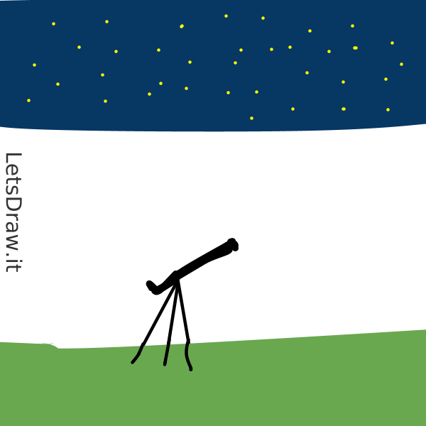 How To Draw Telescope Ne F O R Png Letsdrawit