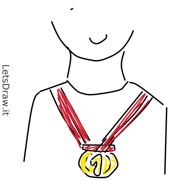 How To Draw Gold Medal G Anwqdq Png Letsdrawit