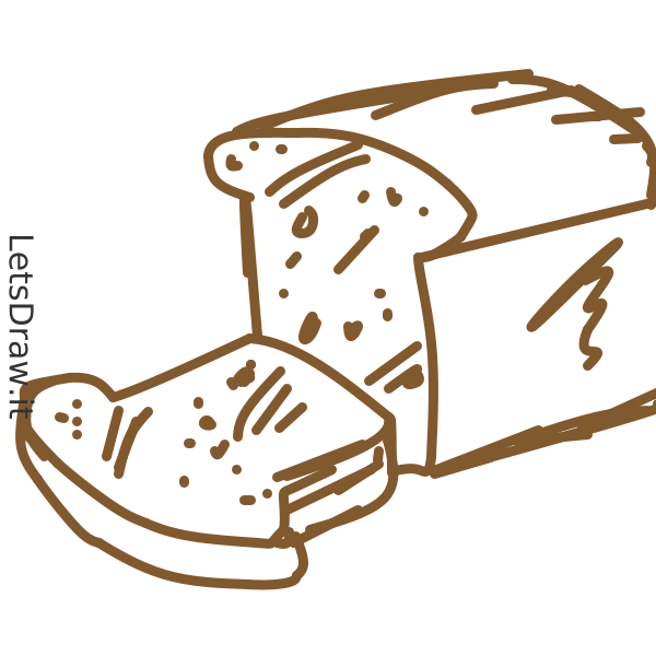 How To Draw Bread 3pnibyfi8 Png LetsDrawIt