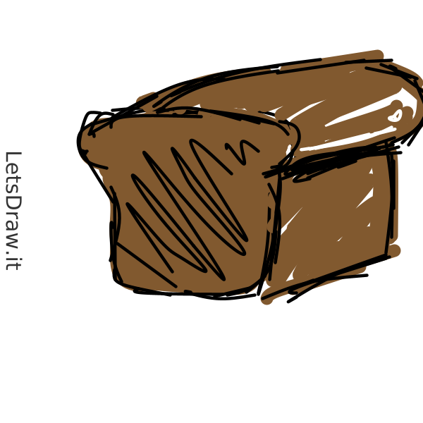 How To Draw Bread 3rxctsqs Png LetsDrawIt