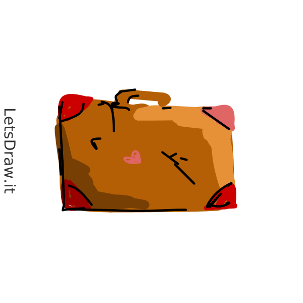 How To Draw Suitcase Z Fkr A Png Letsdrawit