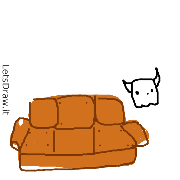 How To Draw Couch Fsxwjqd Png Letsdrawit