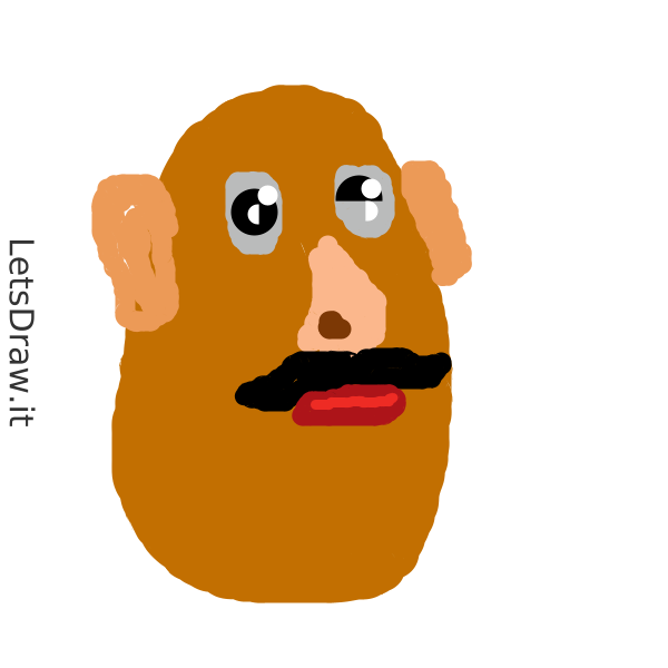 How To Draw Potato Mofo Hsw Png Letsdrawit