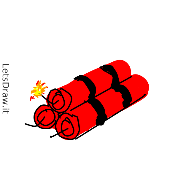 How To Draw Dynamite Au6xfmkb7 Png LetsDrawIt