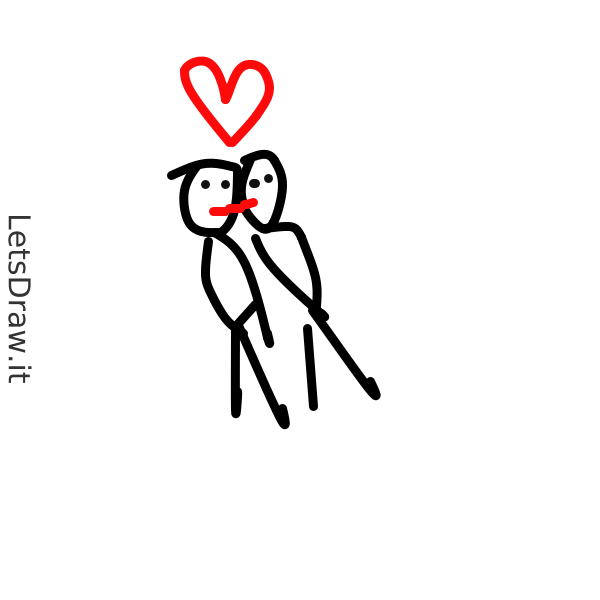 How To Draw Kiss Cufipexpg Png Letsdrawit