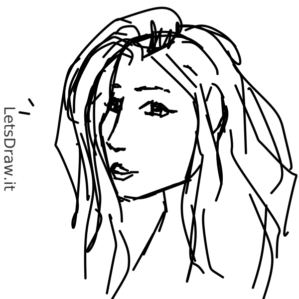 How To Draw Female Fa6f8ztng Png LetsDrawIt