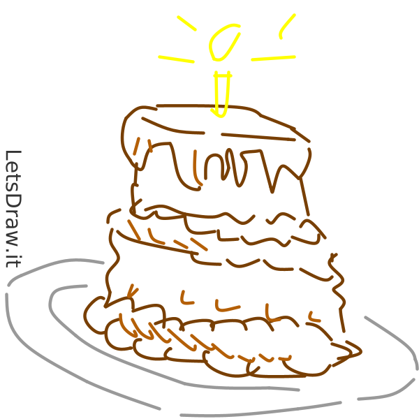 How To Draw Chocolate Cake Gctub1upk Png LetsDrawIt