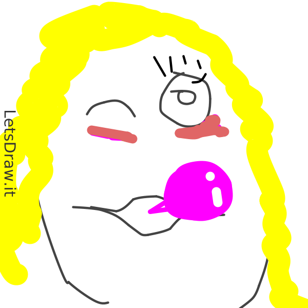 How To Draw Chewing Gum Jp3bg89af Png LetsDrawIt