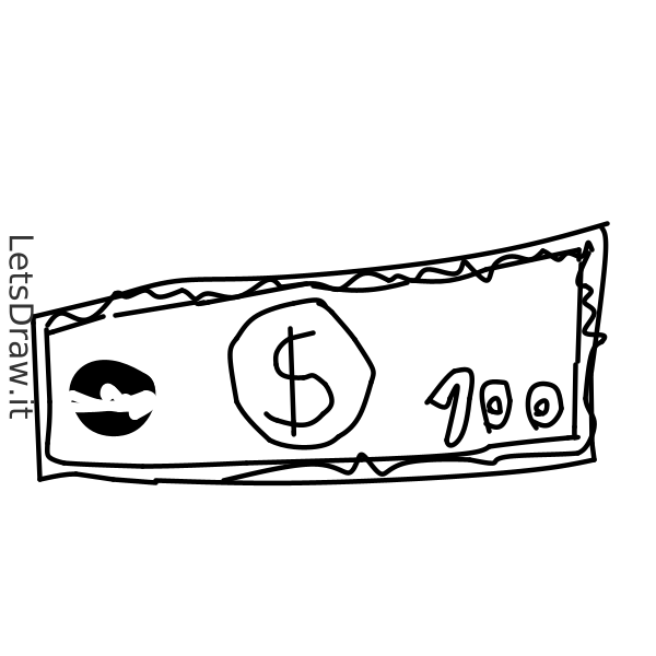 How To Draw Money Kacq Thi Png Letsdrawit