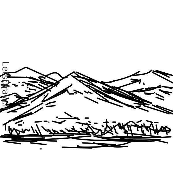 How To Draw Mountains Kq8kfauny Png LetsDrawIt