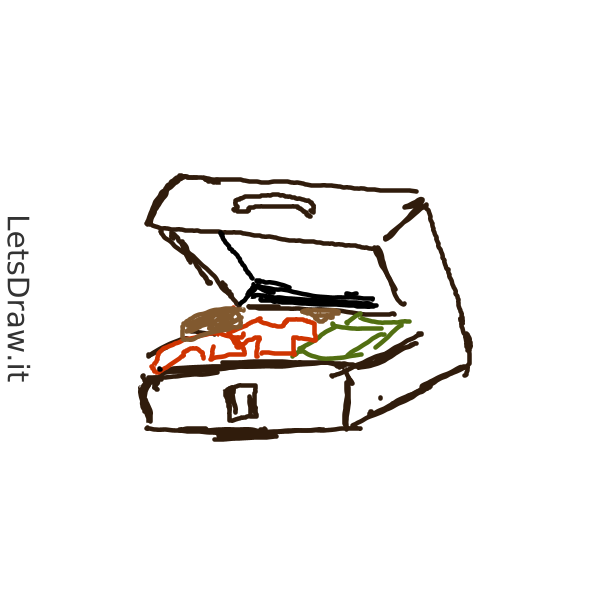 How To Draw Suitcase M Ootjhk Png Letsdrawit