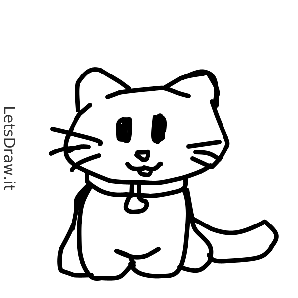 How To Draw Kitten M Je Dmt Png Letsdrawit