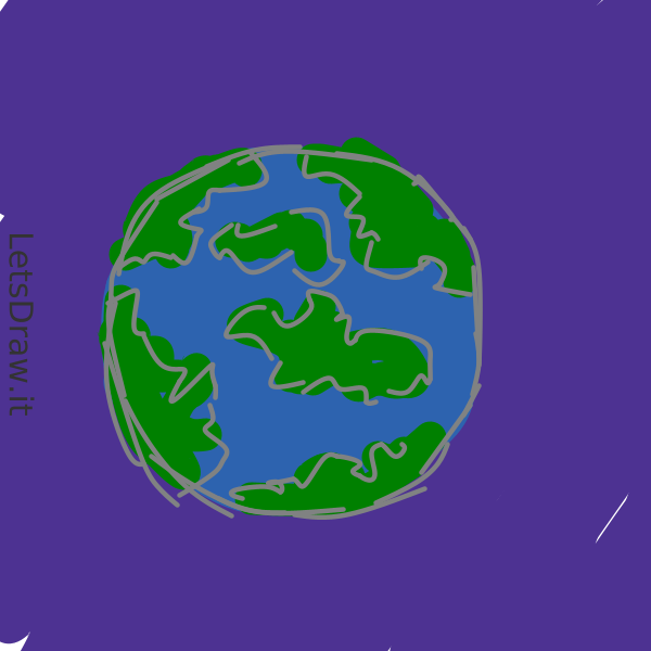 How To Draw Earth Majdnsrgi Png Letsdrawit