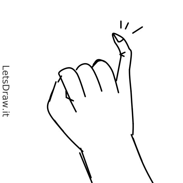 How To Draw Your Pinky Finger Myi Pnz Y Png Letsdrawit