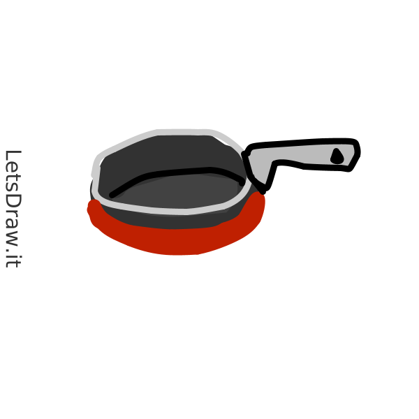 How To Draw Frying Pan Ojgfpnorz Png Letsdrawit