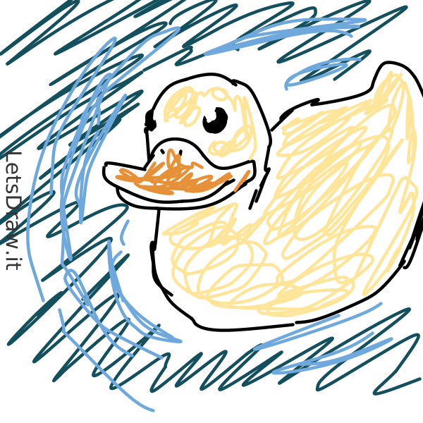 How To Draw Rubber Duck Q Cmfs G Png Letsdrawit