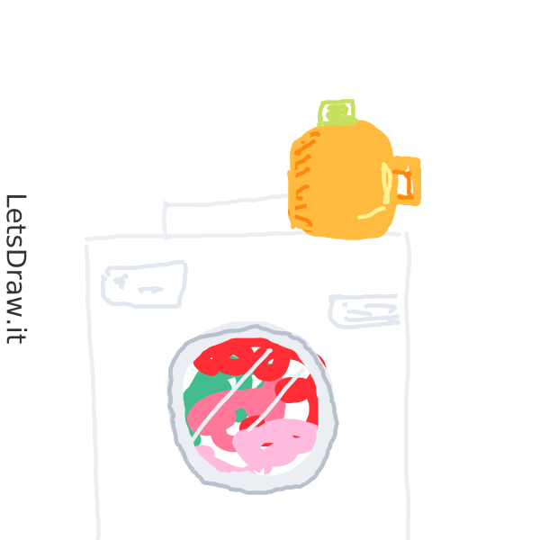 How To Draw Washing Machine Sf Bf Sq Png Letsdrawit