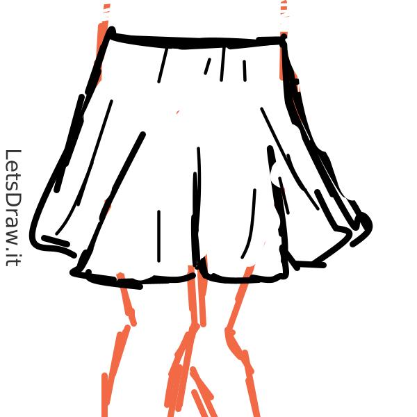 How To Draw Skirt Si Ndp O Png Letsdrawit