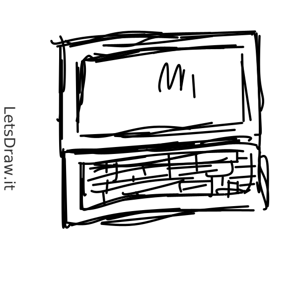 How To Draw Laptops Umxggatcx Png Letsdrawit