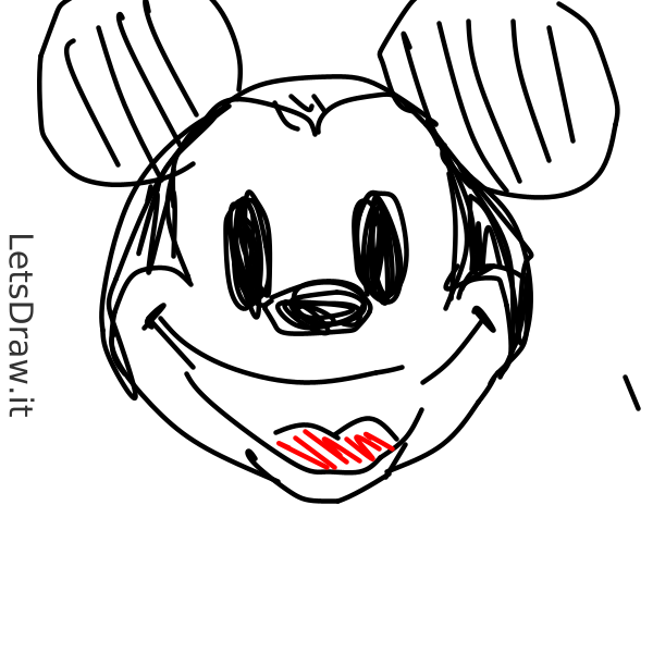 How To Draw Mickey Mouse W7drgoxum Png LetsDrawIt