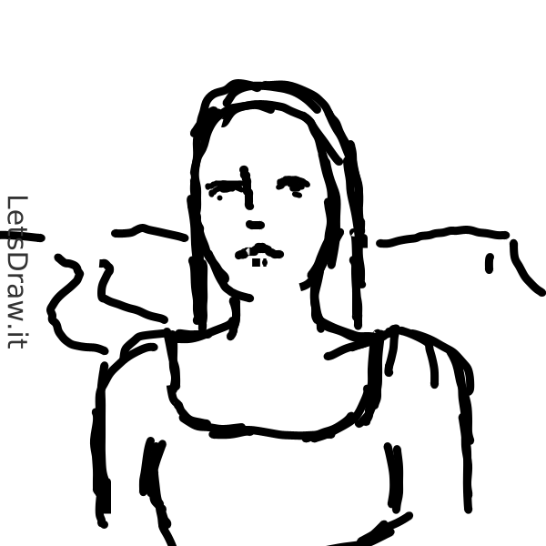 How To Draw Mona Lisa Xwnmofeor Png LetsDrawIt