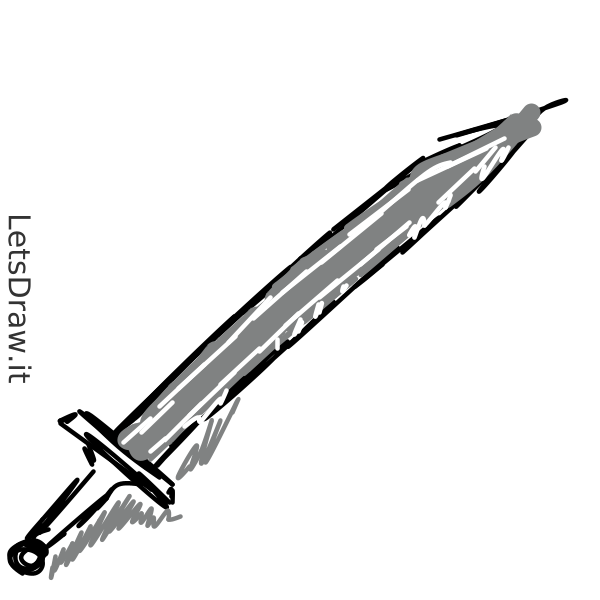 How To Draw Swords Y P Ndkku Png Letsdrawit