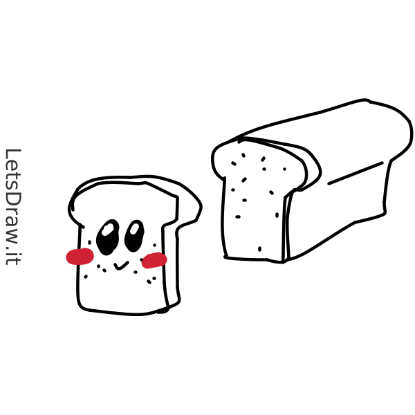 How To Draw Bread Yubpuaoz Png LetsDrawIt