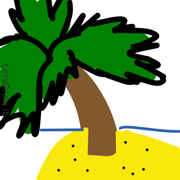 How To Draw Palm Tree Zasidaccj Png LetsDrawIt