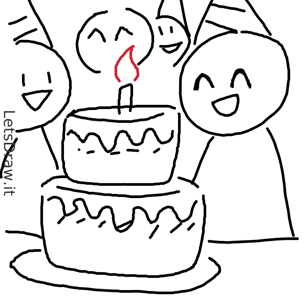 How to draw cake / 18zdb9sro.png / LetsDrawIt