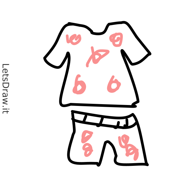 How to draw pajamas / 19f1jy8a3.png / LetsDrawIt