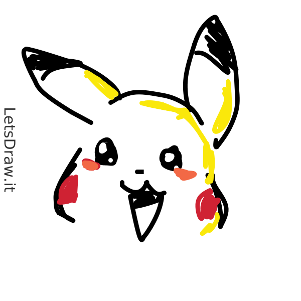 Pokémon Pikachu Mandala Drawing Pokémon Pikachu, pikachu, white, mammal,  face png | PNGWing