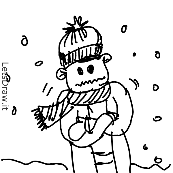 How to draw cold / 1ichj136j.png / LetsDrawIt