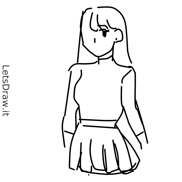 How To Draw Skirt 1iincxepm Png Letsdrawit