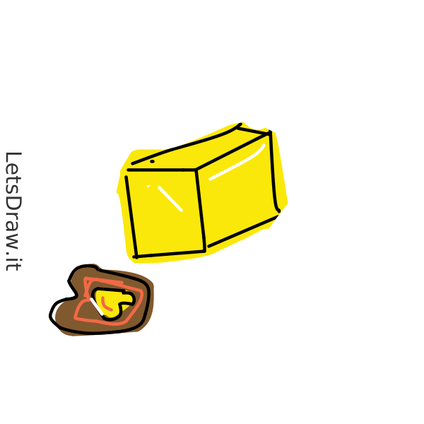 How To Draw Butter 1jipd6755png Letsdrawit