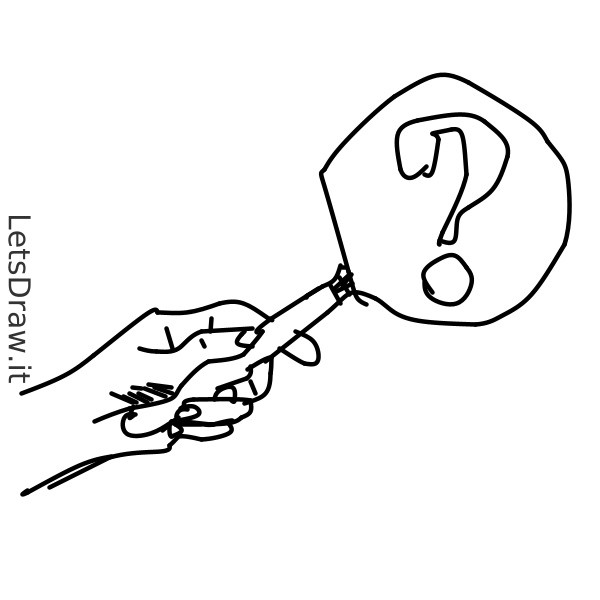 How to draw question mark / 1js7spxq.png / LetsDrawIt