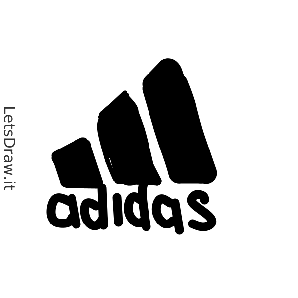 How to draw Adidas / 1memfwyxo.png / LetsDrawIt