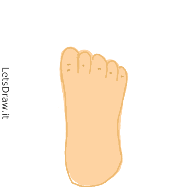 How to draw toe / 1s93j31k3.png / LetsDrawIt