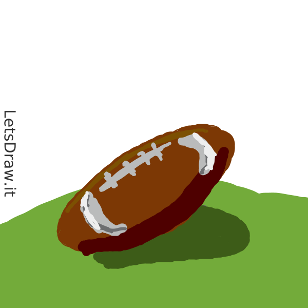 How to draw American football / 1zfctpnqr.png / LetsDrawIt