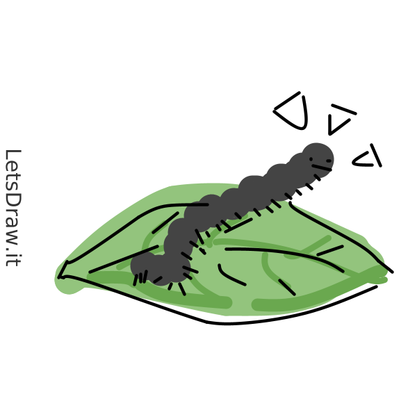 How to draw centipede / 39i87cu1.png / LetsDrawIt