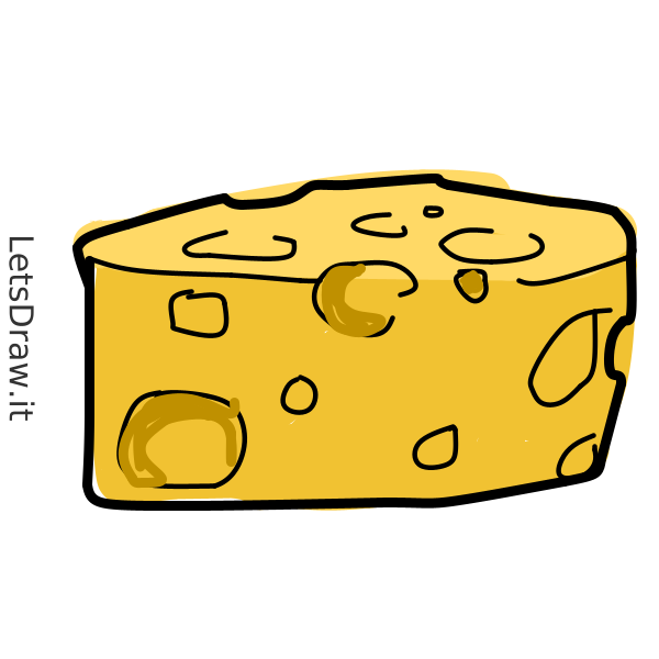 How to draw swiss cheese / 3annf35ud.png / LetsDrawIt