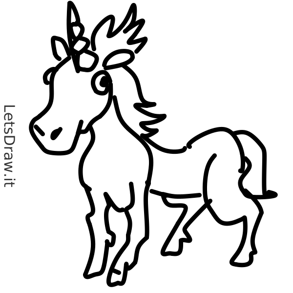 How to draw unicorn / 3ezkeixm.png / LetsDrawIt