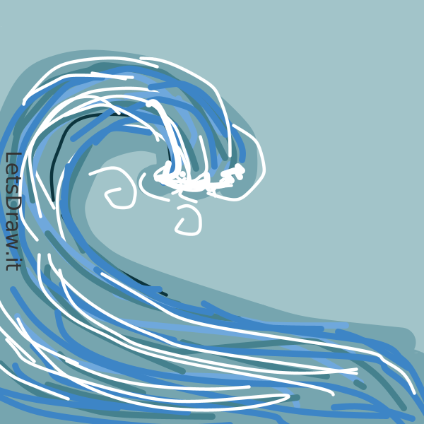 How to draw tsunami / 3h9k84f6k.png / LetsDrawIt
