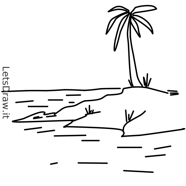 How to draw island / 3juw81htz.png / LetsDrawIt