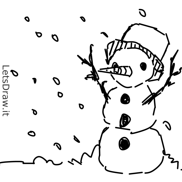 How to draw snow / 3juxf7rbt.png / LetsDrawIt