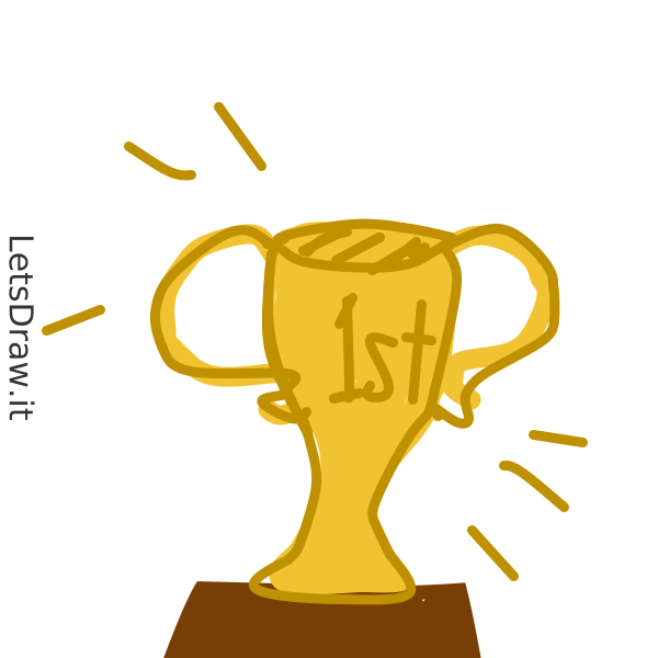 How to draw trophy / 3nf984ozd.png / LetsDrawIt