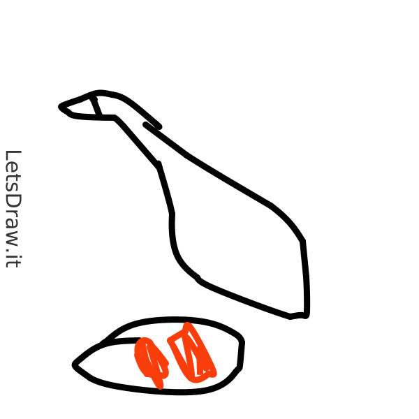 How to draw ham / 3pbgjy85z.png / LetsDrawIt
