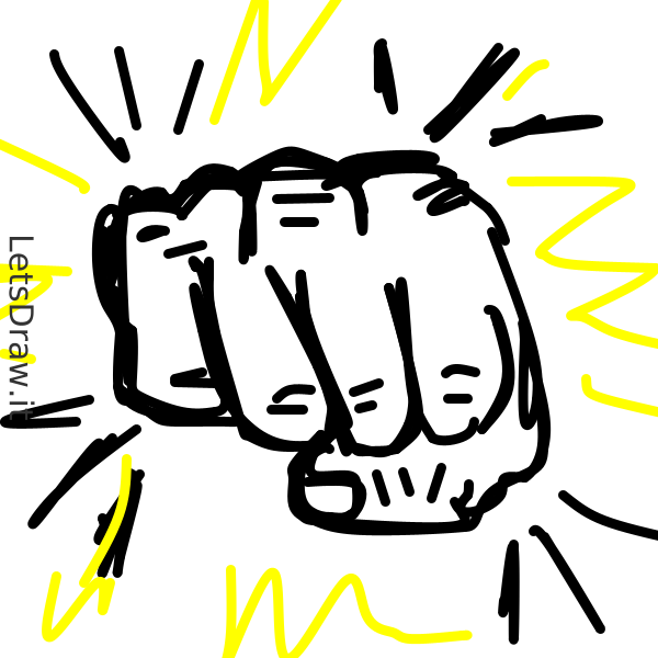 How to draw Punch / LetsDrawIt