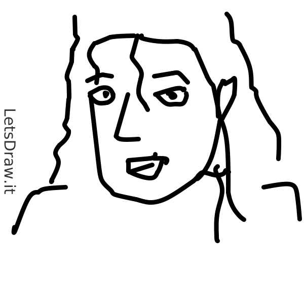 How to draw Michael Jackson / 3sdgj187e.png / LetsDrawIt