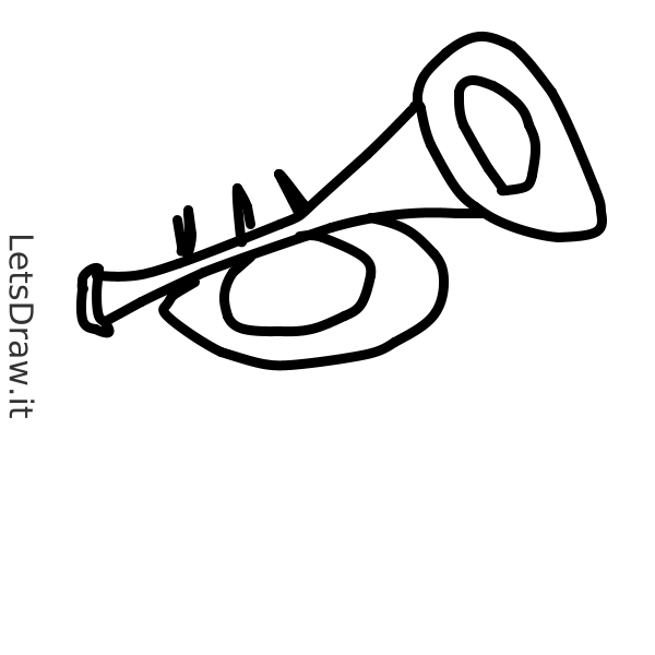 How To Draw Trumpet Umozie Png Letsdrawit